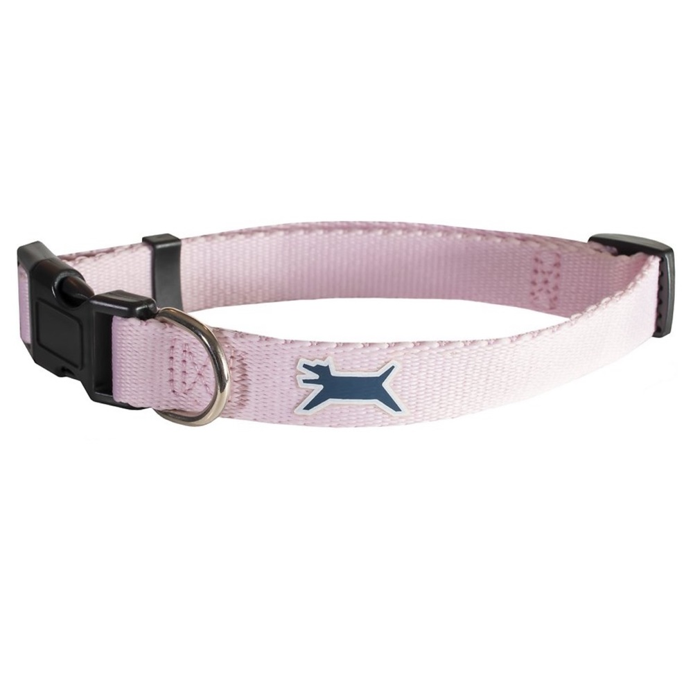 Wagberry adjustable Dog Collar in Aster Pink Size Small
